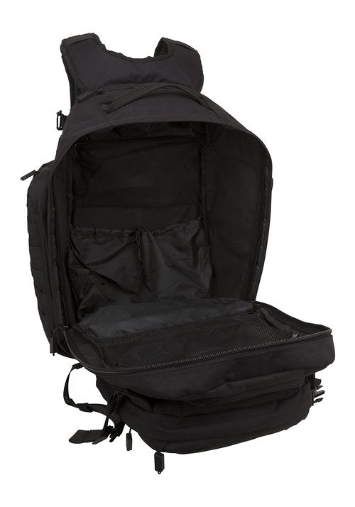 SOG Barrage Tactical Internal Frame Backpack, 64.3-Liter Storage, Black