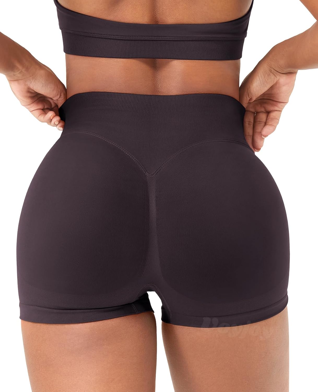 VOYJOY Women's Workout Shorts - Scrunch Butt Lifting Seamless Booty Biker | 2.5" to 6" Sizes