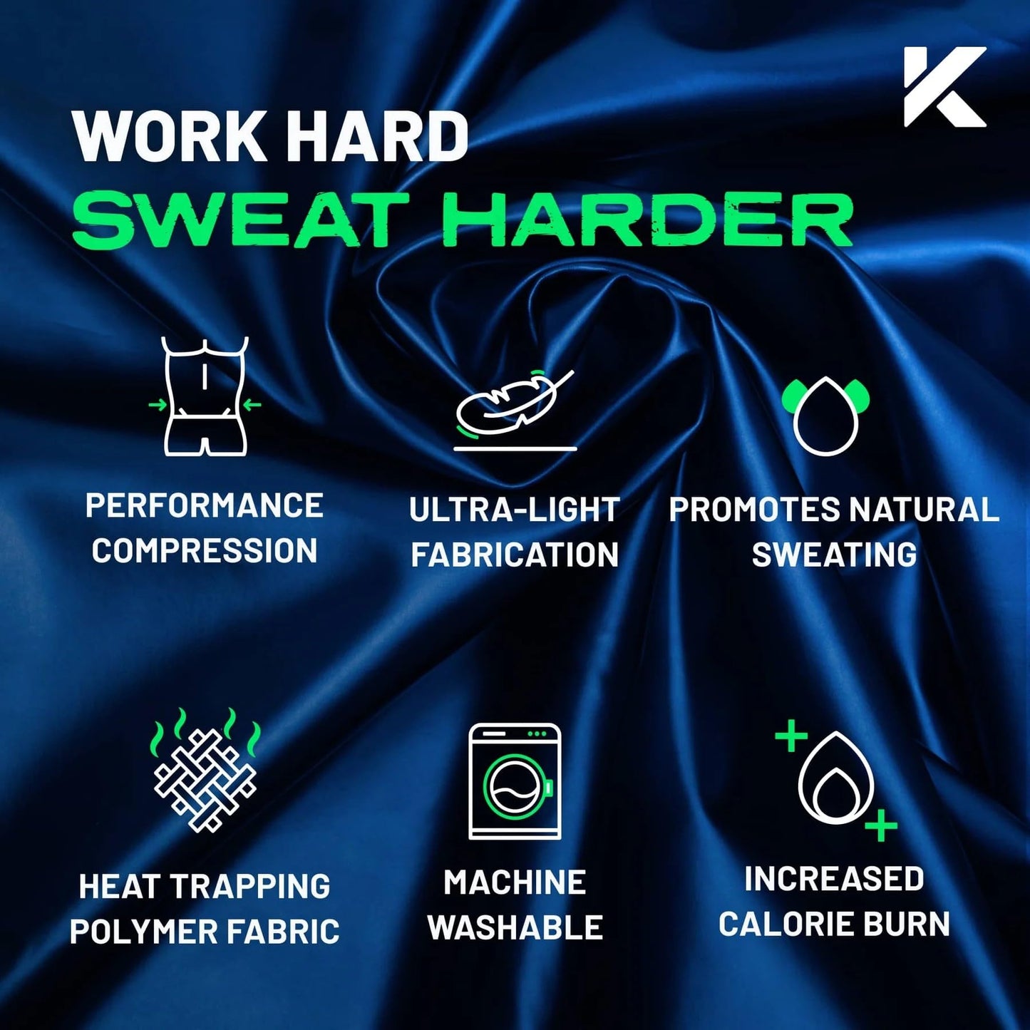 Kewlioo Sauna Shirt for Men - Original Heat Trapping Sweat Vest, Sauna Suit For Men, Compression Workout Sweat Suit for Gym, Workouts