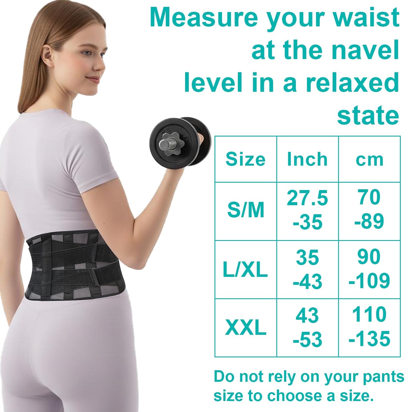 Skiennix Ultra Thin Lumbar Support Brace - Lightweight Back Pain Relief Belt | Breathable Mesh Design