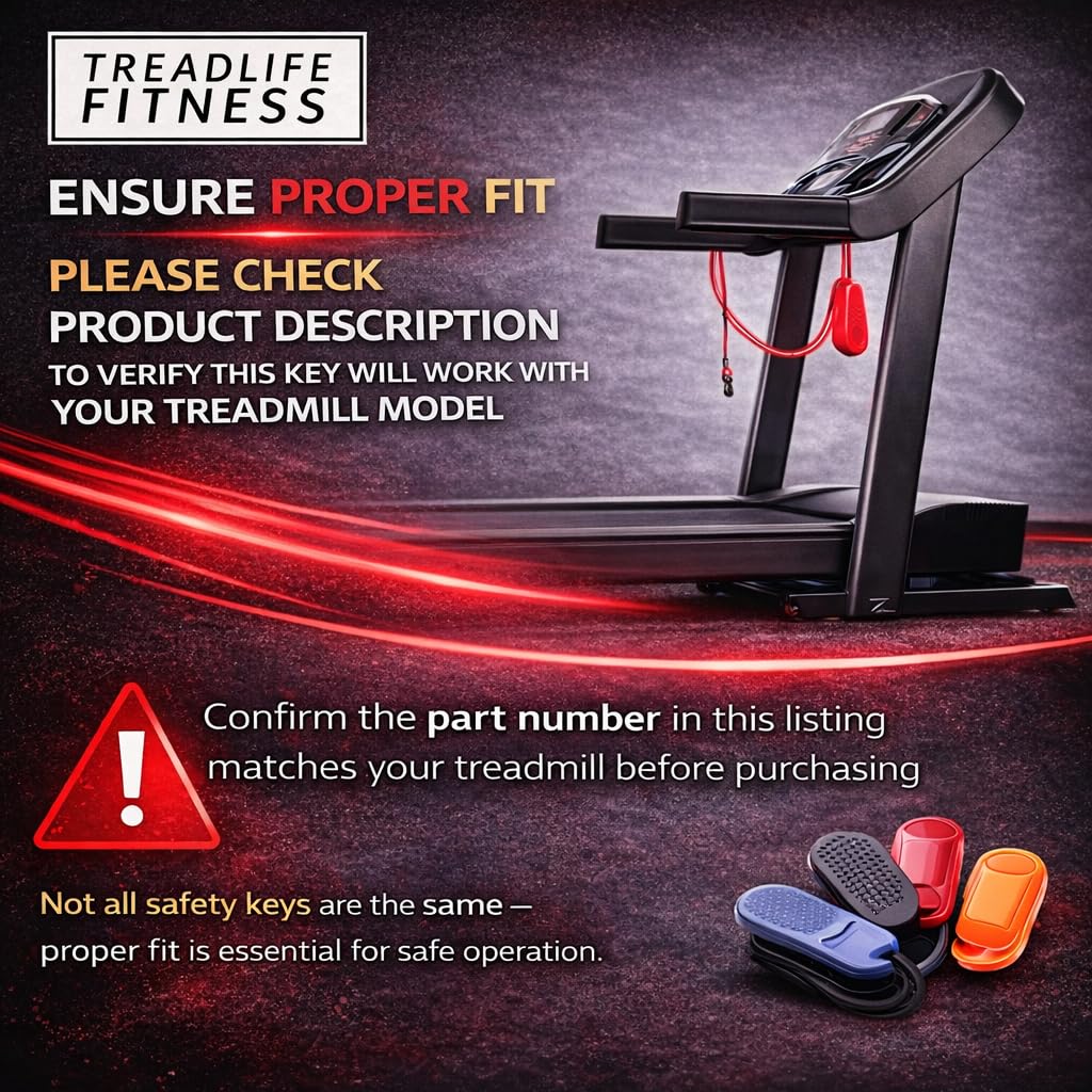 Treadmill Safety Stick Key - Compatible with TrimLine Treadmills