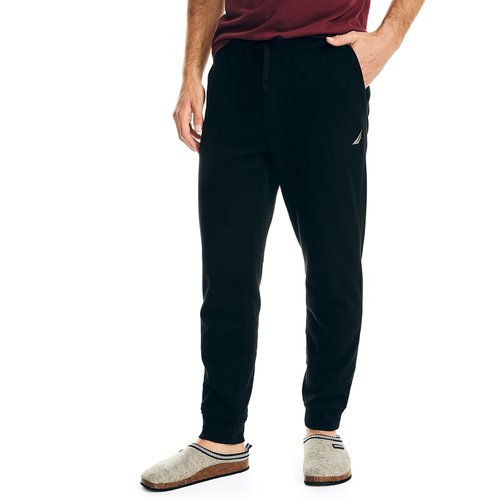 Anchor Fleece Basic Joggers, True Black, L