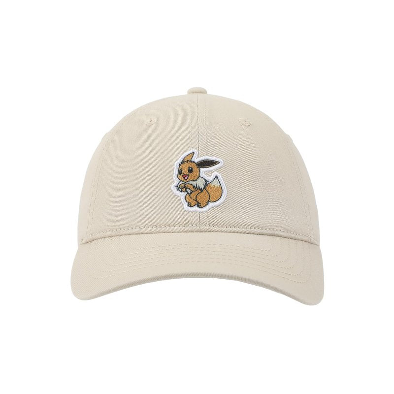 Pokémon Eevee Printed Patch Sand Unstructured Baseball Cap