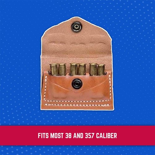 DeSantis 2X2X2 Cartridge Pouch 38/357 Tan
