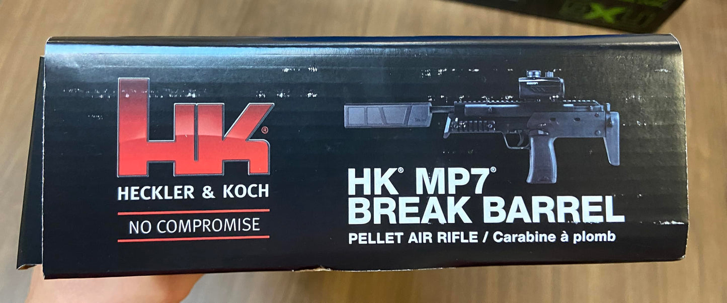Umarex HK Heckler & Koch MP7 .177 Caliber Pellet Gun Air Rifle, Black