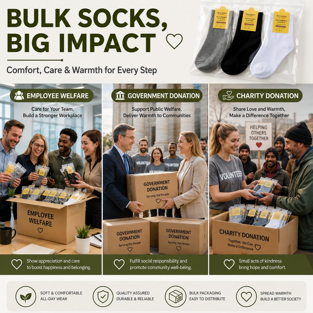 VEHICAR 60 Pairs Bulk Socks Individually Packaged, One Size Unisex Casual Athletic Sock for Running Gym Travel Trips, Low-Cut Ankle Ideal for Homeless Donation, Men & Women Universal