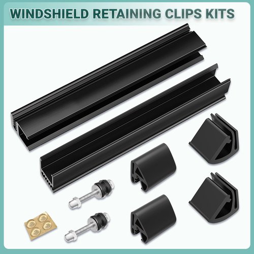 DRIVE UP Golf Cart Windshield Retaining Clips Kits with Screw for Club Car Precedent Golf Cart