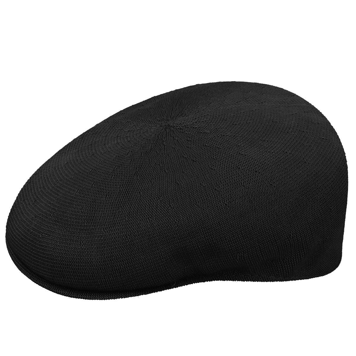 Kangol Tropic 504 Hat, Ivy Hat for Men and Women, Flat Cap, XX-Large, Black