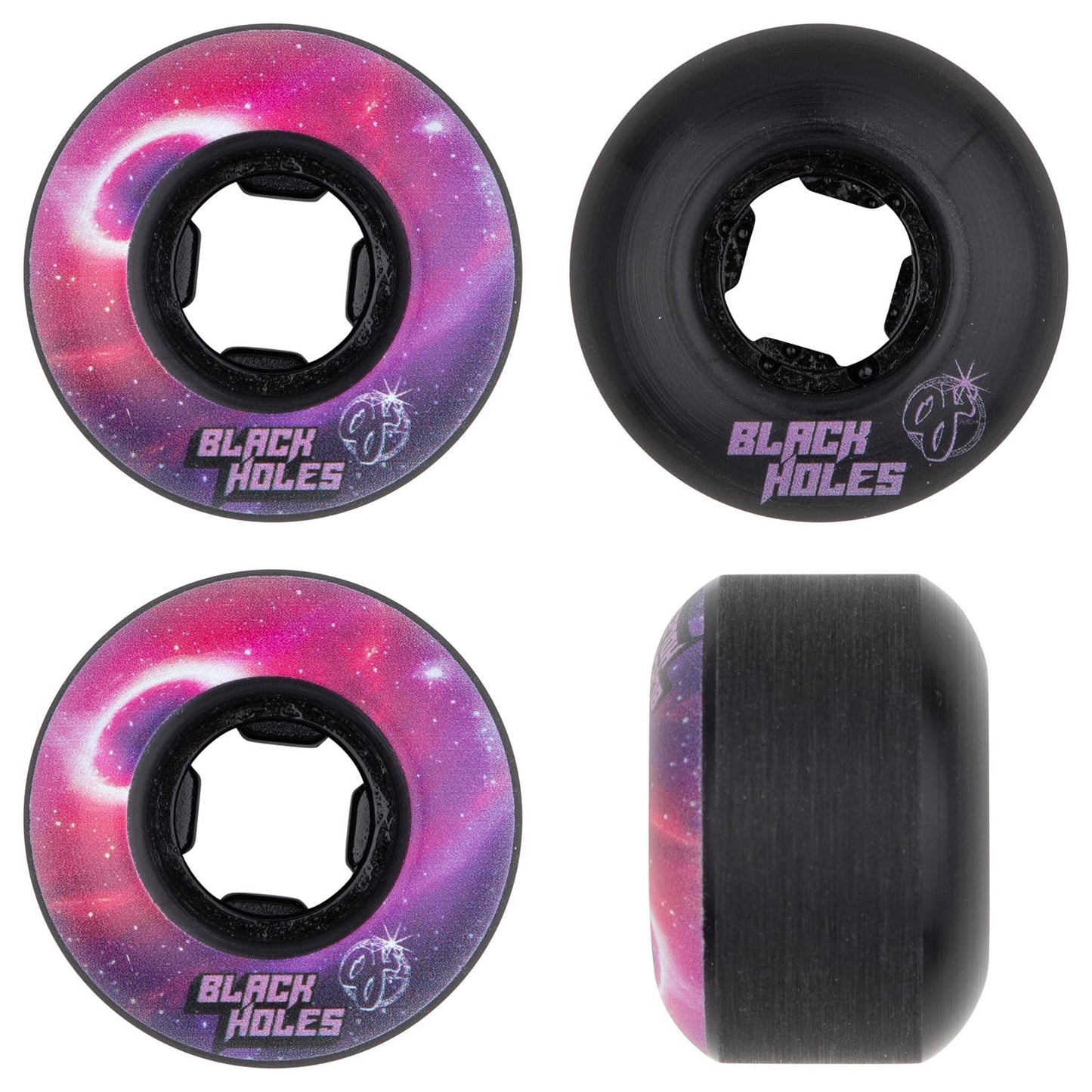 OJ 45mm Black Holes Mini Chubbies Black 99a Skateboard Wheels