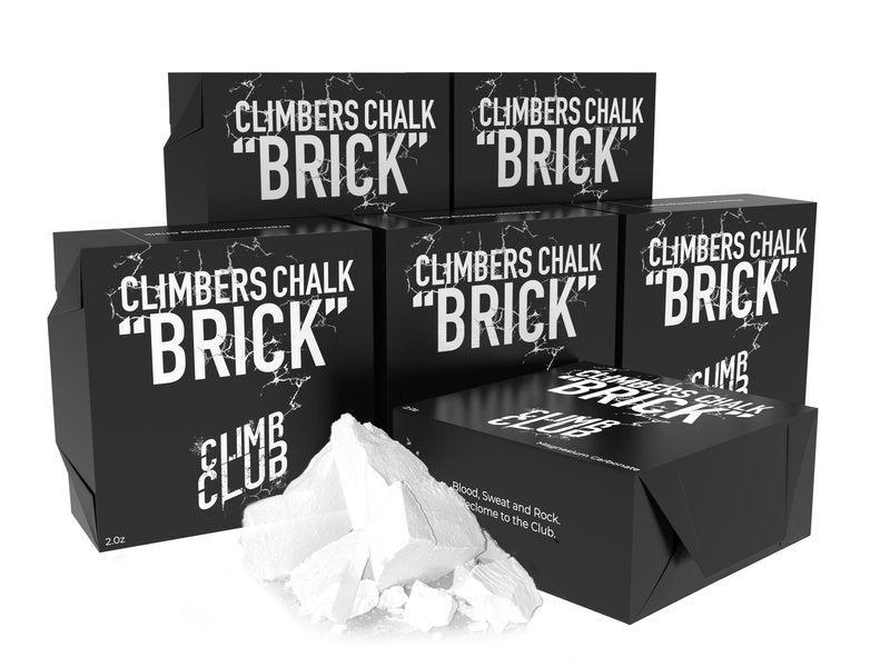 Premium Rock Climbing Chalk - 100% Magnesium Carbonate for Rock Climbing, Bouldering & Training, Enhanced Grip and Sweat Resistance -2oz Climb Chalk Block