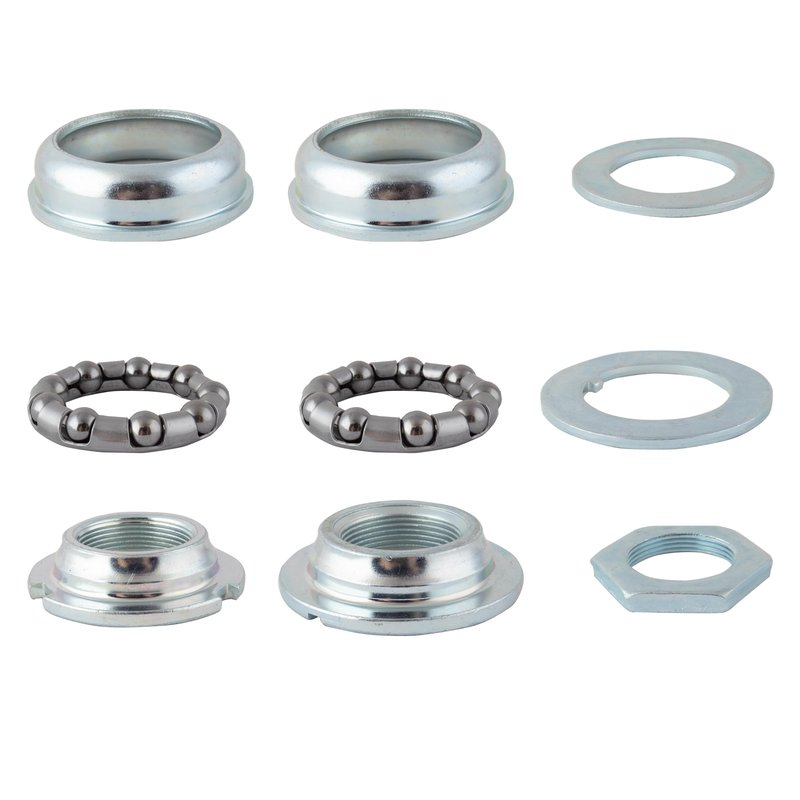 Sunlite Bottom Bracket Set, 24 TPI / 68mm, Silver