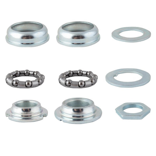 Sunlite Bottom Bracket Set, 24 TPI / 68mm, Silver