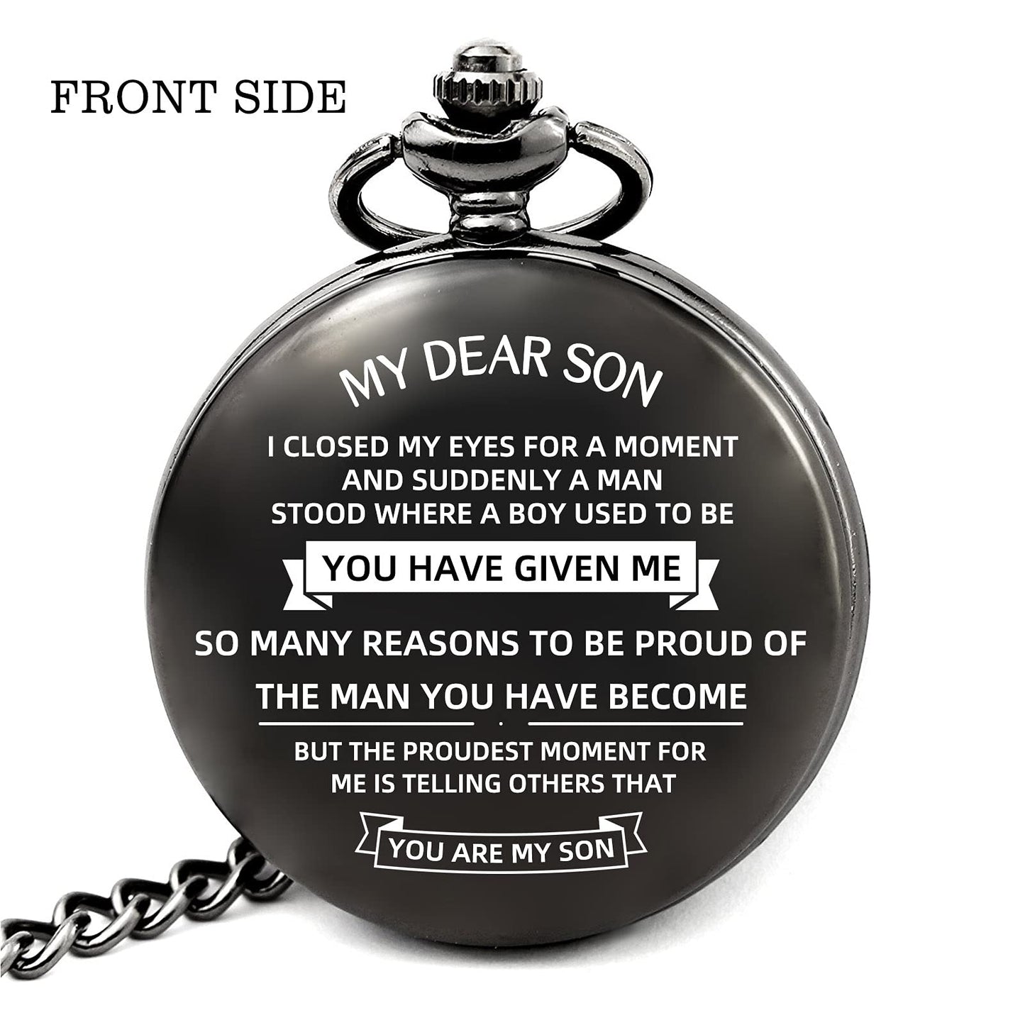 Son Gifts from Mom and Dad Personalized Compass Hiking Waterproof, Son Gifts for Birthday Christmas Fathers Day Wedding Graduation Valentines Day (Gift for Son C)