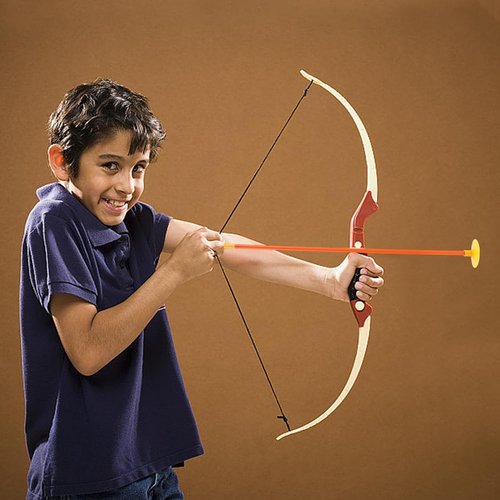 BESPORTBLE 10-Pack Replacement Suction Cup Arrows - Safe Indoor/Outdoor Play | 41cm Large Plastic Arrows