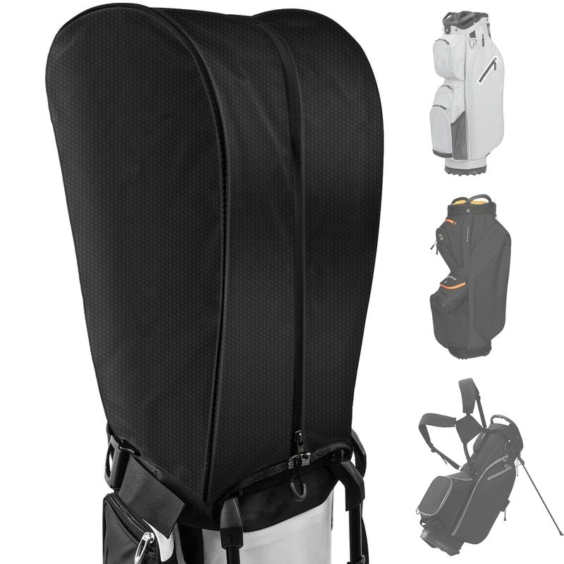 RVRAYS Golf Bag Rain Cover, Golf Club Protector, Waterproof Rain and Dust Covers, Easy Access Adjustable Golf Bag Rain Hood Cover,Garage Storage Honeycomb Rainproof Material