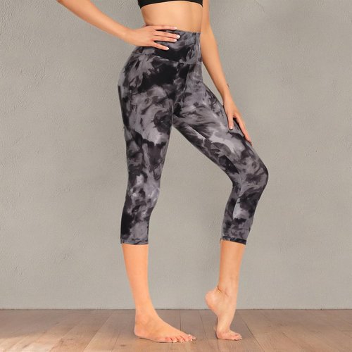 GAYHAY High Waisted Capri Leggings - Soft Yoga Pants for Women | Perfect for Running & Cycling