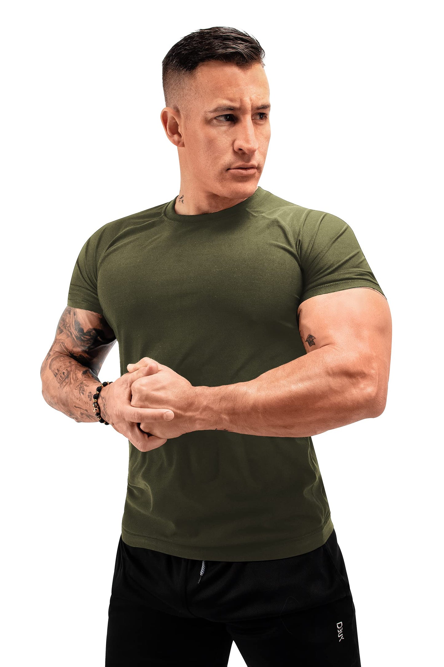 FUXERT Sauna Shirt for Men Sweat Sauna Suit for Gym Exercise Compression Shirt Workout Shapewear (GN 3XL)