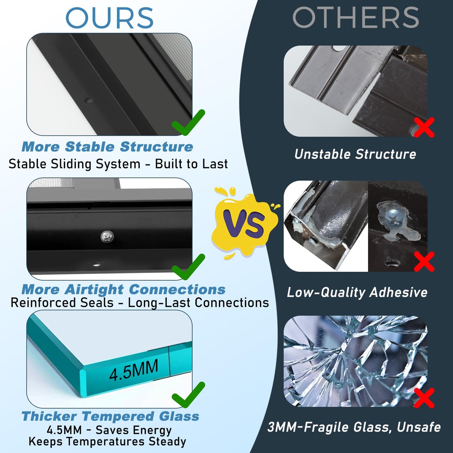 JONRIOX 18" W x 27" H Shed Window,Sliding Window, Aluminum Grey Flush Mount with Tempered Glass and Stainless Steel Screen, Playhouse Window, Chicken Coop Window, Household Window.(Gray 1 Pack)