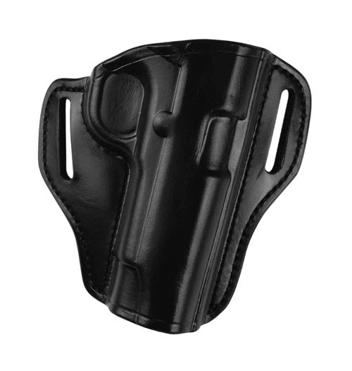 Bianchi 57 Remedy Open-Top Colt Commander Right Hand Holster, Black, 4.25''