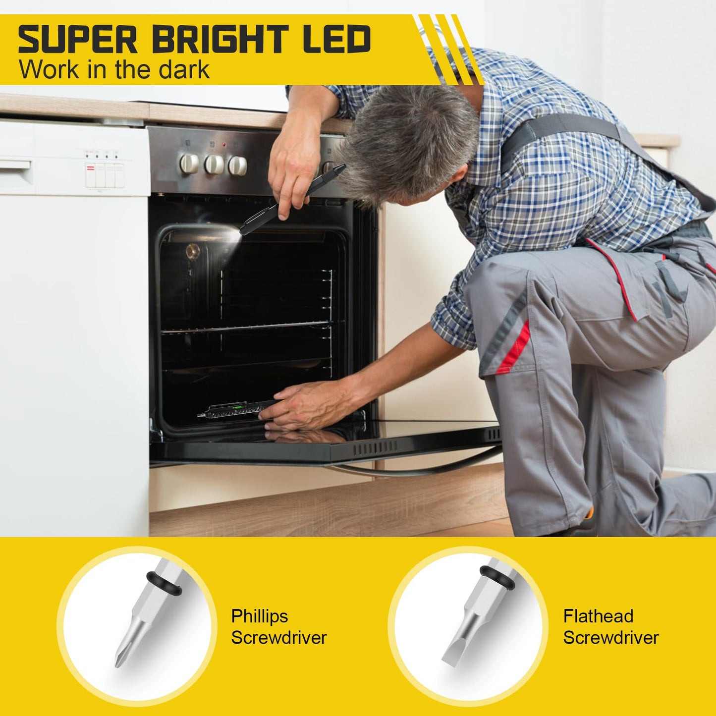 Father’s Day Gifts for Dad – 9-in-1 Multi-Tool Pen with Engraved Keychain, Unique Dad Gifts from Daughter Son Wife – Birthday Gift for Men Who Have Everything, Handy Gadgets for Husband & Grandpa