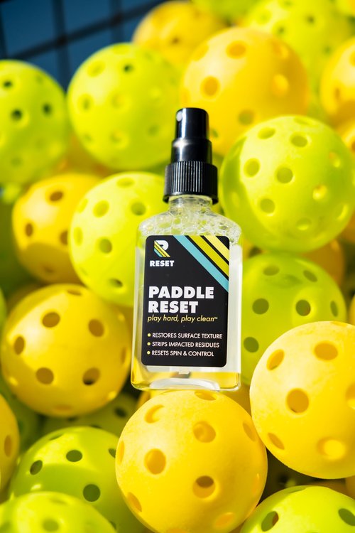 PADDLE RESET - Pickleball Paddle Cleaner - Strips Impacted Residue and Increases Spin and Control