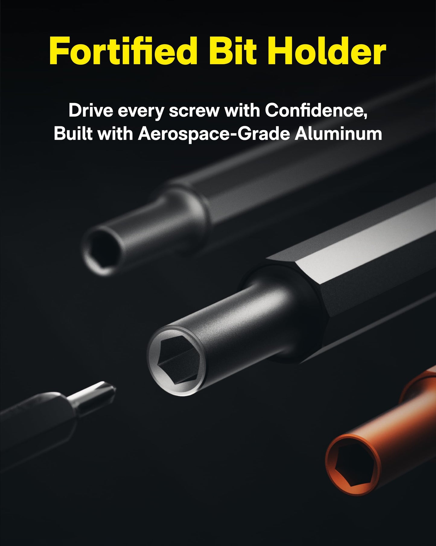 HOTO 5 in 1 Multitool Mini Screwdriver Set, Lightweight Pocket Screwdriver for Eyeglasses & Electronics, Magnetic Bits, Compact EDC Precision Screwdriver Set for Portable Repairs (BLACK)