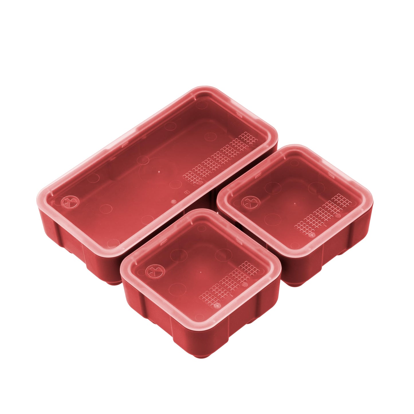 Magpul DAKA Bins for DAKA Grid Organizer System, 2x2 and 2x4 Set, Red