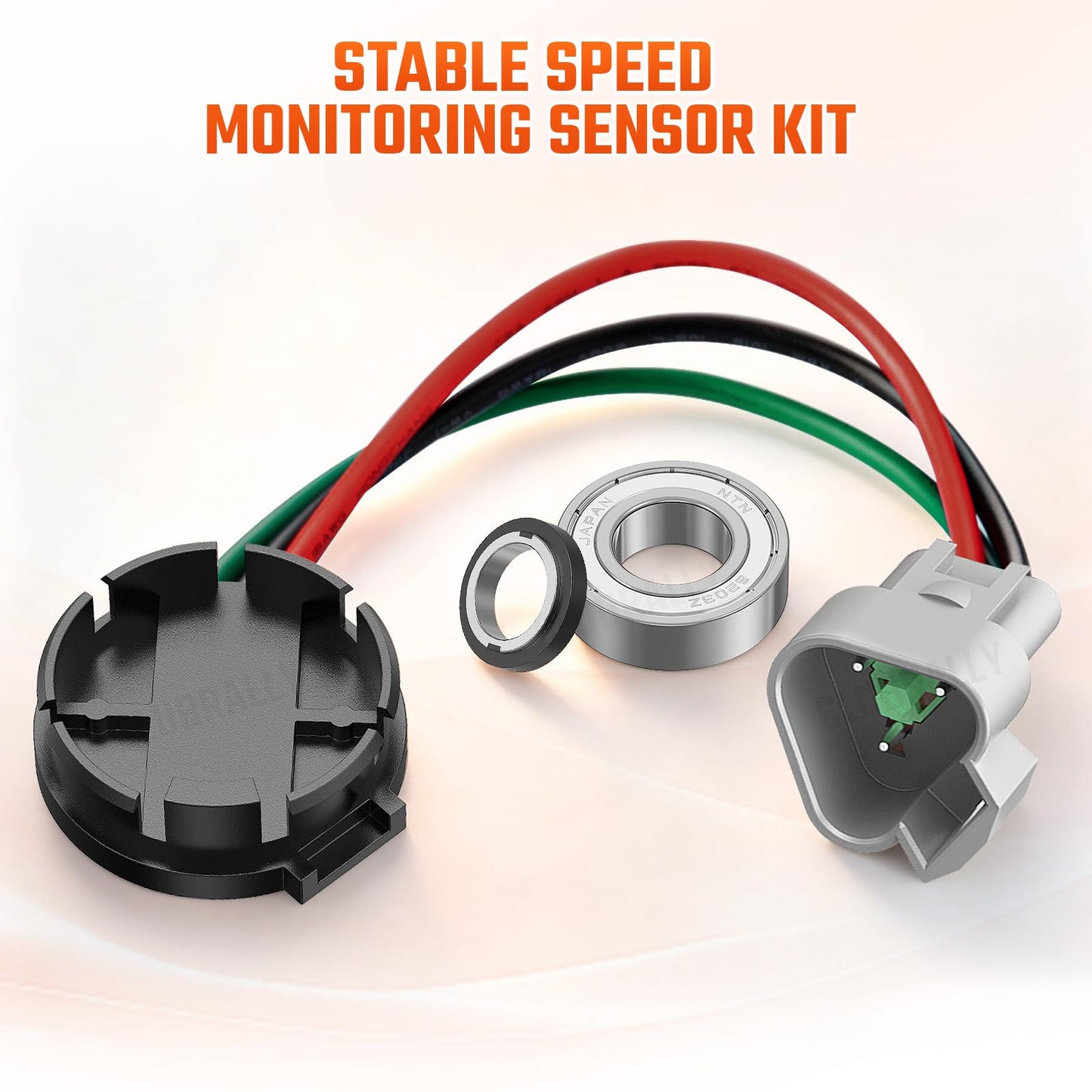 CLUBRALLY Club Car Speed Sensor and GE Magnet Golf Cart DS IQ & Precedent with GE Motor Only, OEM#102265601