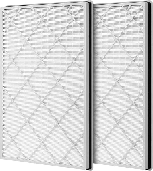 Shark HE601 Air Purifier Replacement Filters - 2 Pack H13 True HEPA 3-in-1 Fit for HE600, HE602 Models