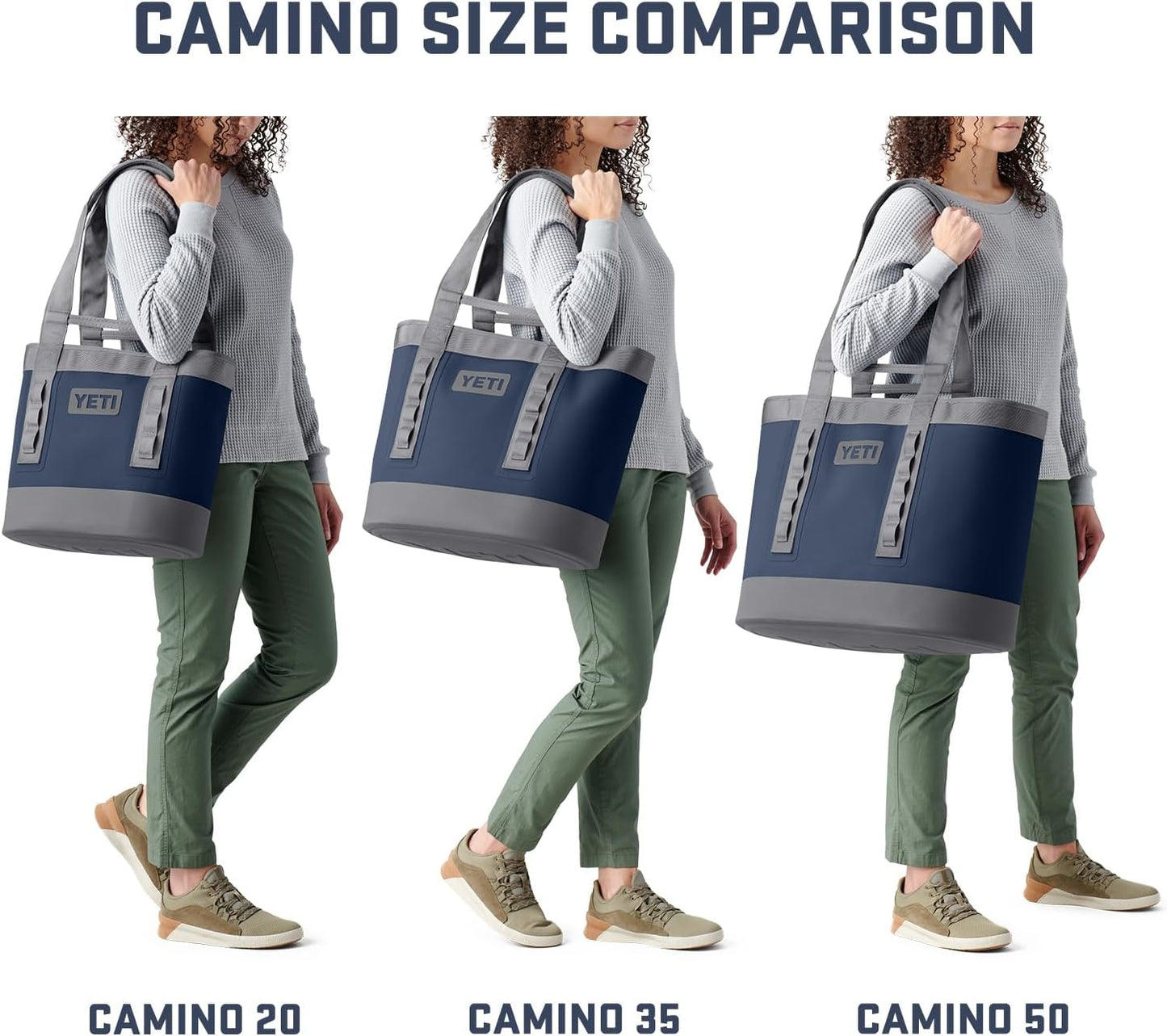 YETI Camino 50 Carryall - Durable Waterproof Tote Bag with Internal Dividers for All-Purpose Use