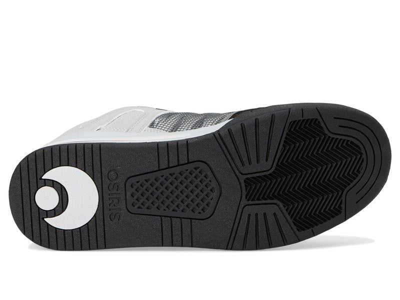 Osiris Men's Pixel Fashion Sneaker,Black/Charcoal/Grey,7.5 M US