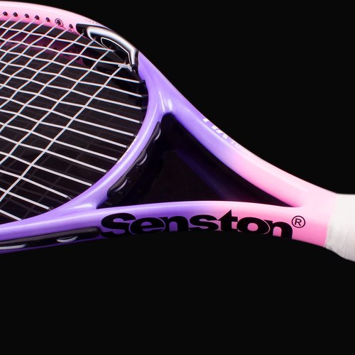 Senston 25 inch Tennis Racket for Kids Children Boys Girls Tennis Racquets Pink Color