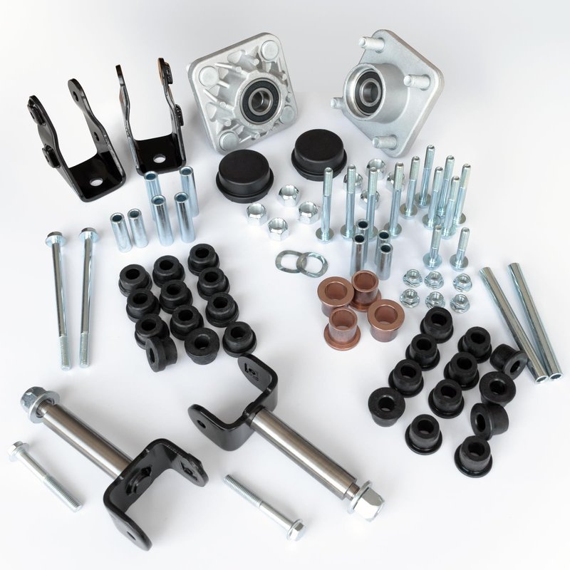 Shu-Ran Deluxe Golf Cart Front and Rear End Repair Kit, Club Car Repair Kit Club Car Front End Parts for 2004-UP Club Car Precedent Gas Electric Models