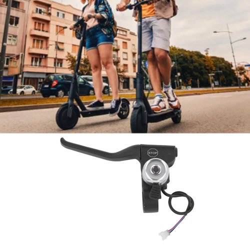 Fockety Brake Lever, Scooter Brake Handle Brake Lever with Compatible for Electric Scooters, Left Brake Lever Handbrake Electric Scooter Brake Lever Accessories for