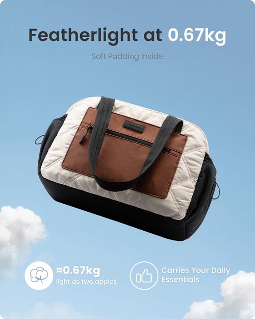 LOVEVOOK Gym Bag - Lightweight Duffle with Wet Pocket | Perfect for Yoga, Travel & Weekend Trips