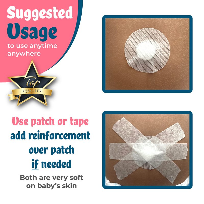 Premium Patented Baby Belly Button Plug | Ultra-Soft Silicone Belly Button Shaper Plug | Reusable and Perfect Size for All Newborns | No Patches | Freedom to Move, Breathe and Sleep | Baby Essentials