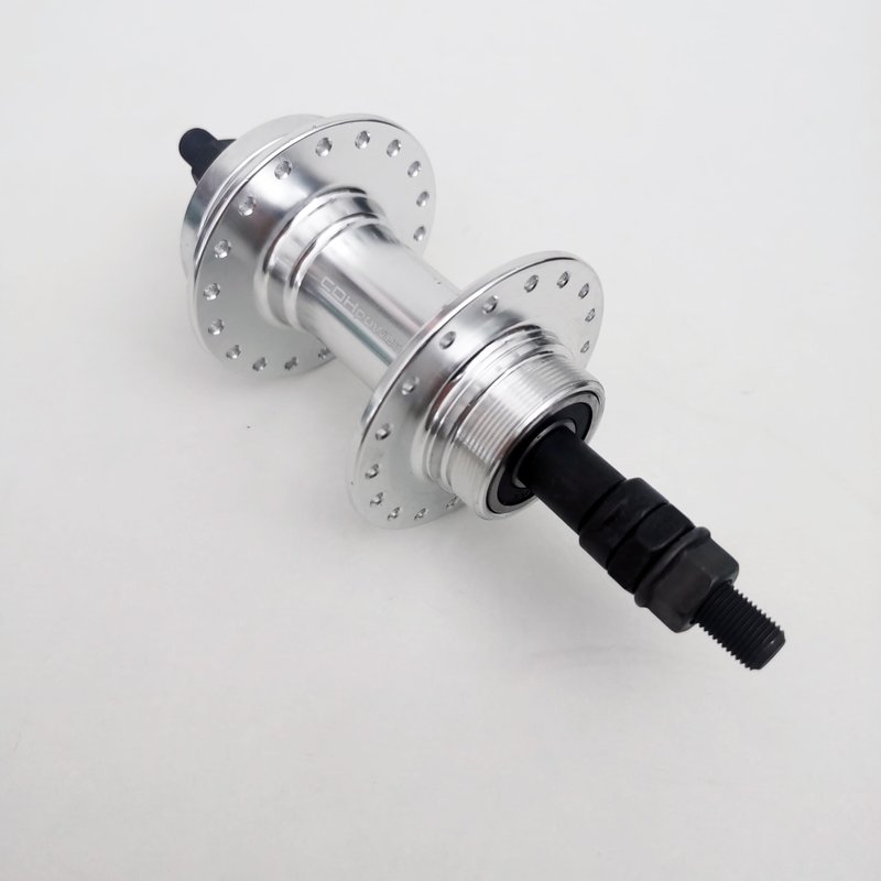DONSP1986 Bicycle Wheel Part Bicycle Rear Hub 36 Hole, Disc Brake Wheel Hub, Rear Width 135mm, Aluminum Alloy Bike Hub (Silver)