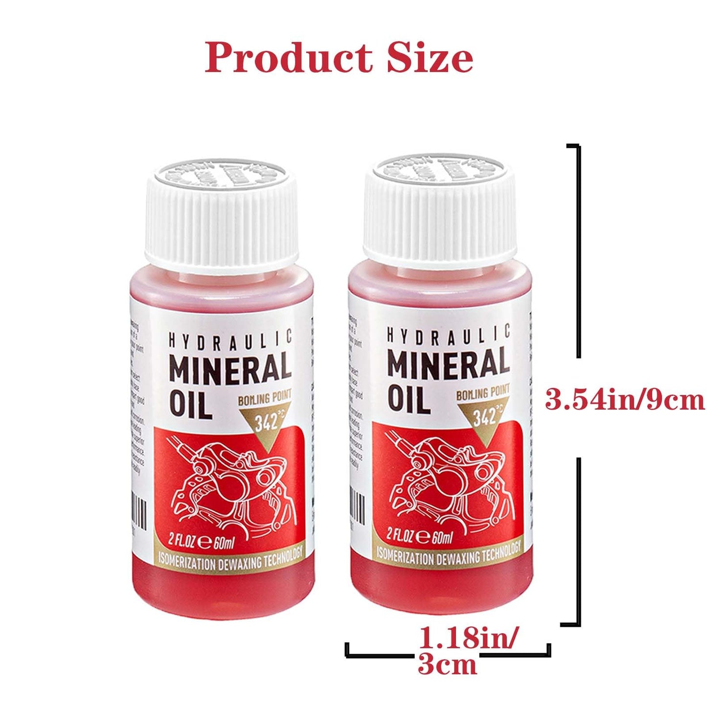Brake Bleed Kit for Shimano Hydraulic Brakes, Brake Fluid Change Hydraulic Kits, Including 120ml/4oz High Performance Bike Brake Mineral Oil, Brake Fluid for MTB/Road Bicycle Hydraulic Disc Brakes