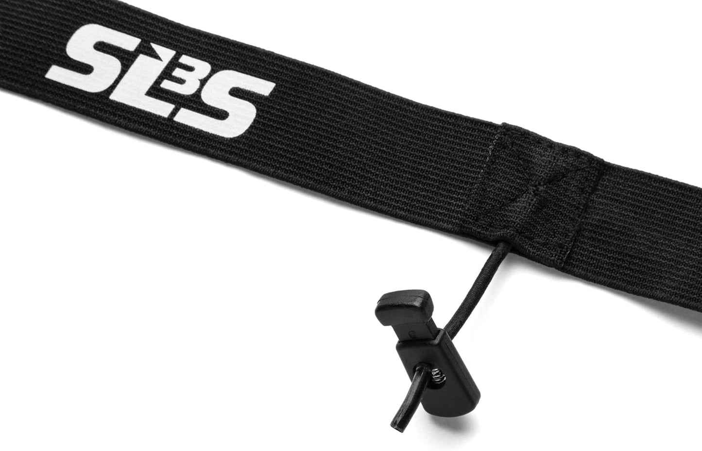 SLS3 Triathlon Race Belt - Lightweight Running Bib Holder with 6 Gel Loops & Toggle Clips | Easy to Use for Triathlons & Marathons