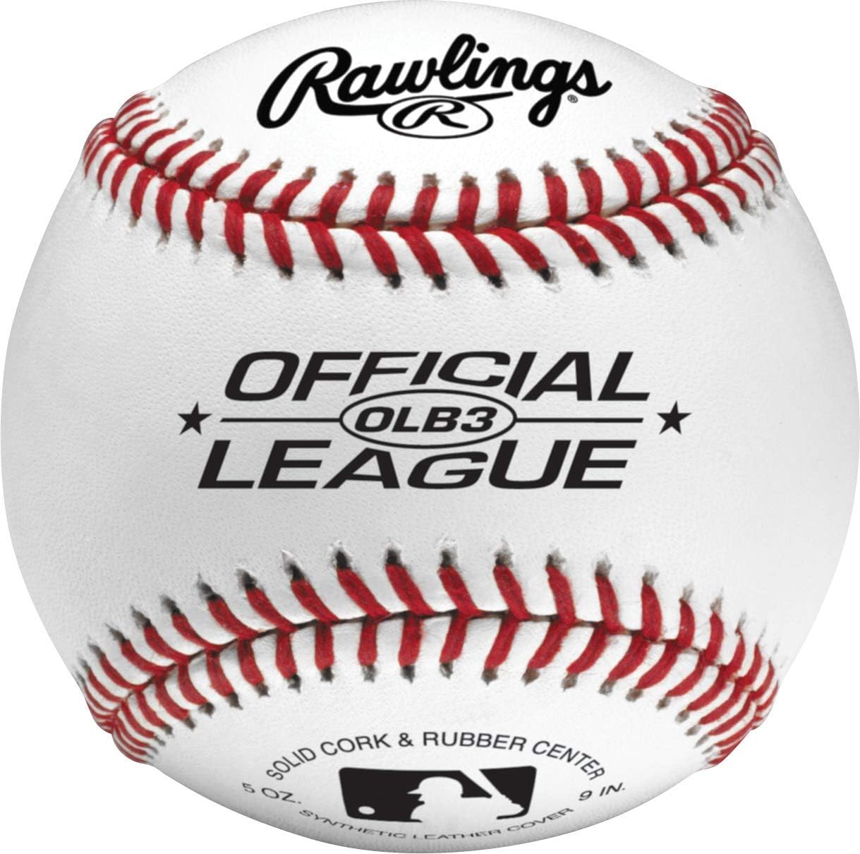 Rawlings Official League Practice Baseballs - Youth Size | Bag of 12 for Recreational Use