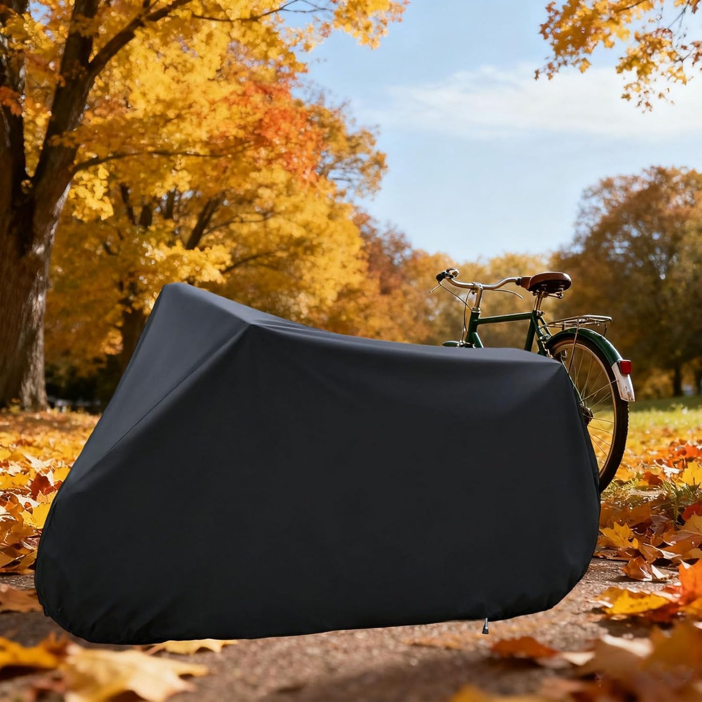 Waterproof Bike Cover - 2XL Outdoor Storage for 2-3 Bikes | Rain, Snow & Dust Resistant for Mountain & Ebike