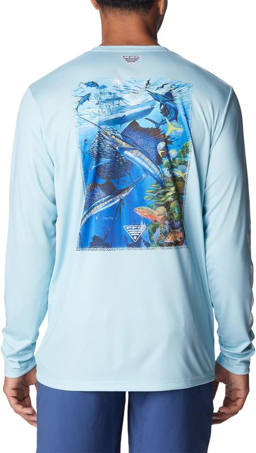 Columbia Men's Terminal Tackle PFG Long Sleeve T-Shirt - Stylish & Comfortable Fishing Apparel