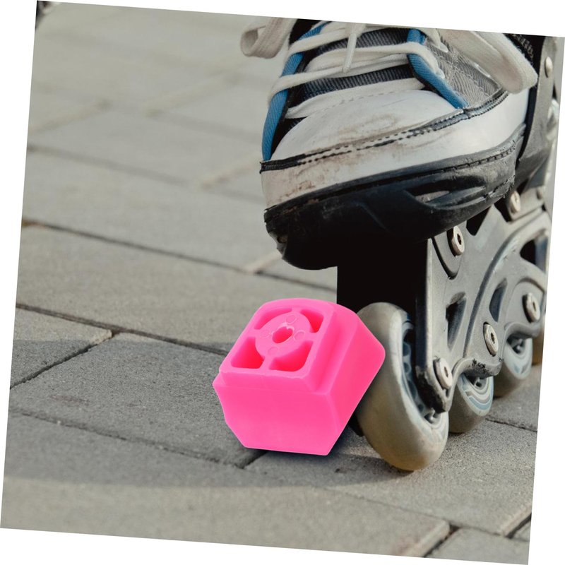 YARNOW Roller Skate Stoppers, Toe Plugs for Roller Skates, Easy Install, Safety Gear for Children Skating