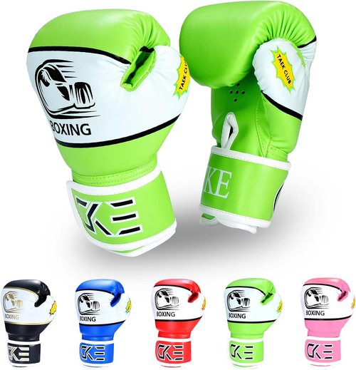 CKE Kids Boxing Gloves - Durable Training Gear for Ages 5-12 | Perfect for Punching Bag & Kickboxing
