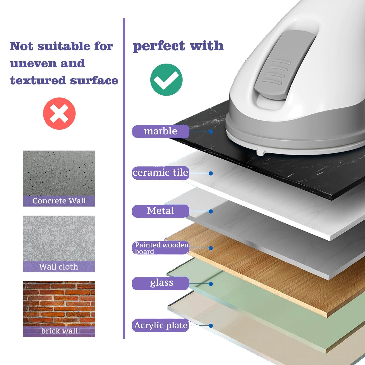 1 Pack Grab Bars for Showers - Shower Handle Strong Suction Shower Bar, Safety Grab Bars for Bathtubs and Showers Chair for Inside Shower Accessories, Bathroom Grab Bar for Seniors, Handicap,Elderly