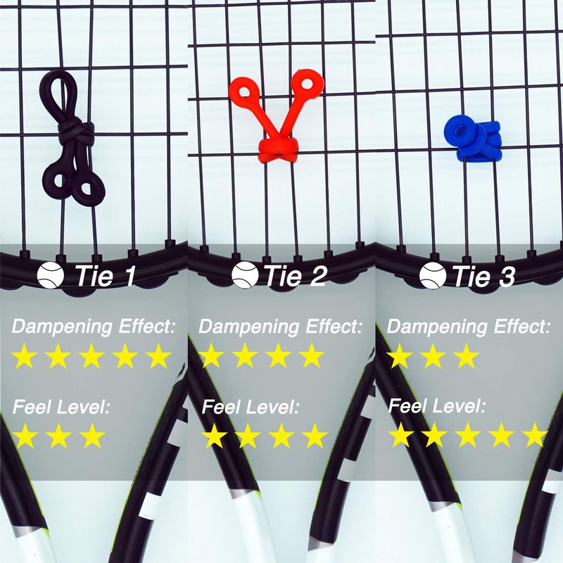 Tannius Tennis Racket Vibration Dampener, Racket String Shock Absorber, Great Tennis Gift
