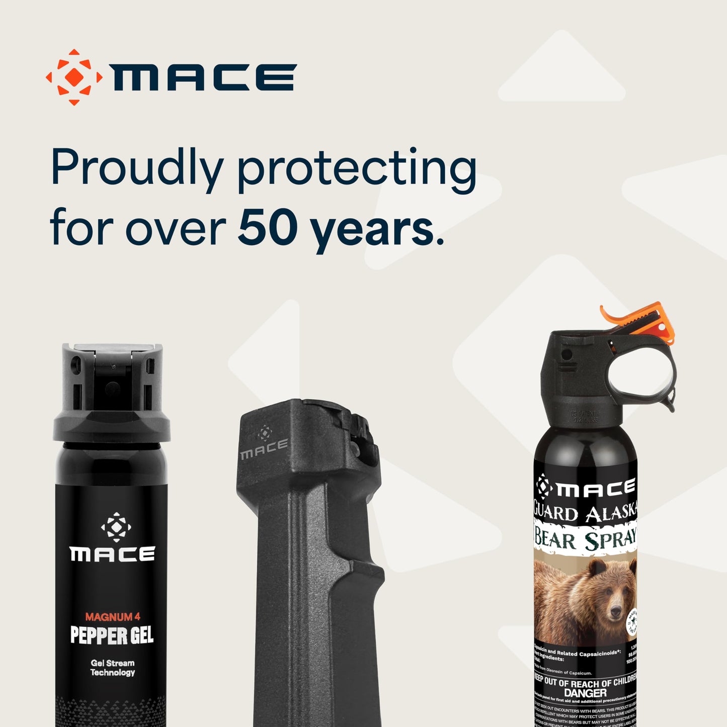 Mace Bear Spray - 2-Pack Guard Alaska Bear Deterrent & Self Defense Spray with Spray Holster, 9 oz, 20ft Effective Range Up to 40ft, Max Strength 20% OC, Great for Hiking, Camping, Hunting