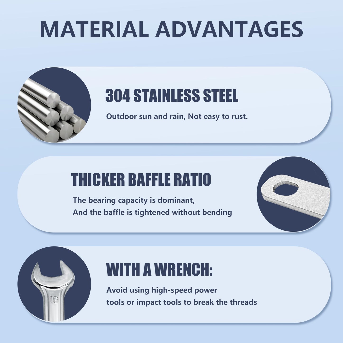 SRZTXU 4 Sets M6 U-Bolts,u-Bolts 1" (25mm) Wide,304 Stainless Steel u-Bolts,with Nuts,Bolt Plate and washers (4, M6 x 25mm x 70mm)