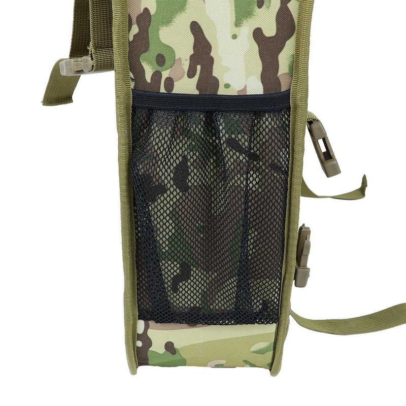 Xomzema 2 Pcs Roll Bar Storage Bag for Ford Bronco Offroad 2/4 Door 2021-2025,Multi-Pockets Cargo Cage Bag Saddlebag Tool Organizer for Waterproof Hiking Camping (Camouflage)