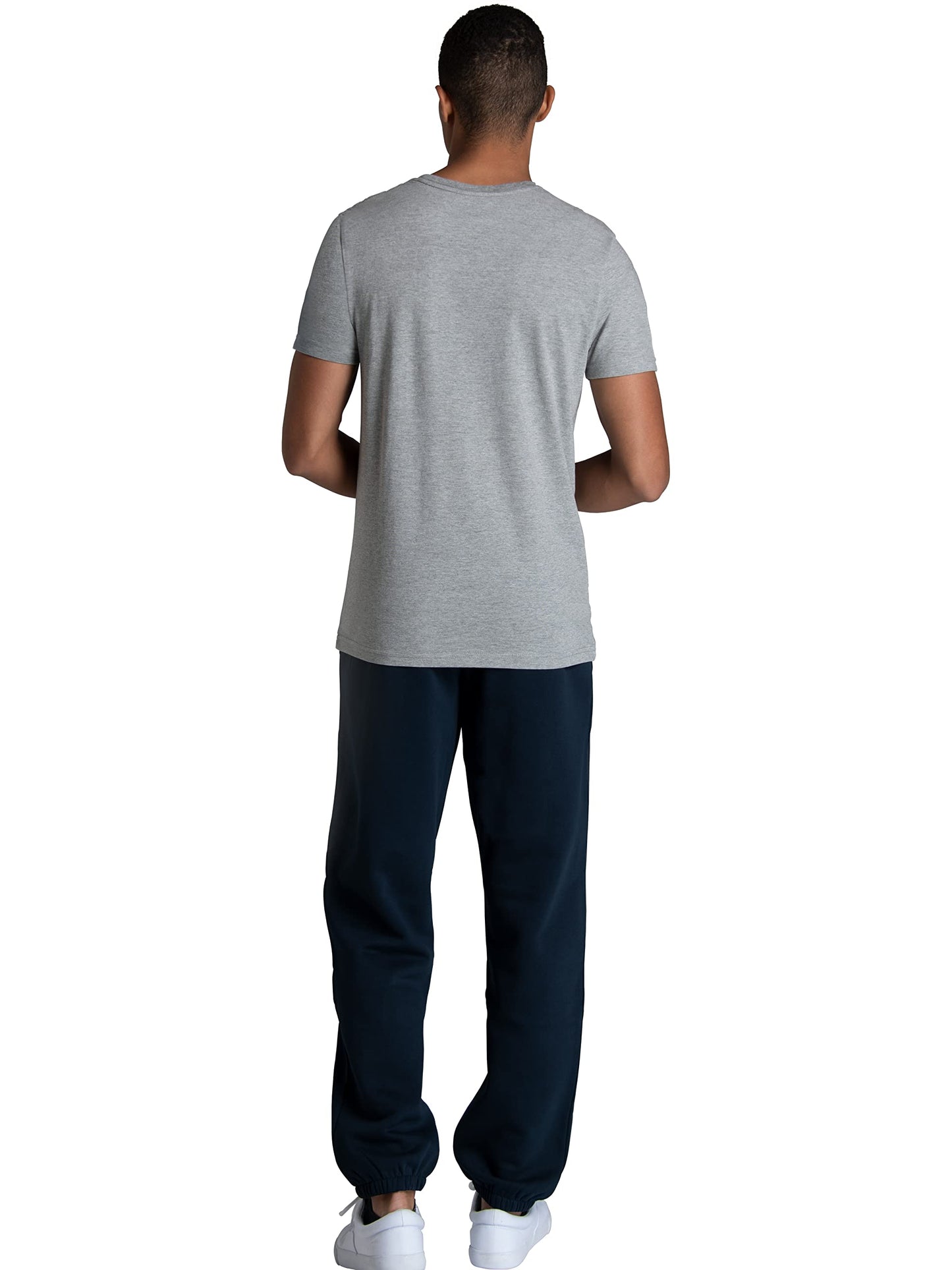 Fruit of the Loom Men's Crafted Comfort Fleece Sweatshirts, Hoodies, & Sweatpants, Super Soft Cotton Blend, Sweatpants - Navy Nights, Large